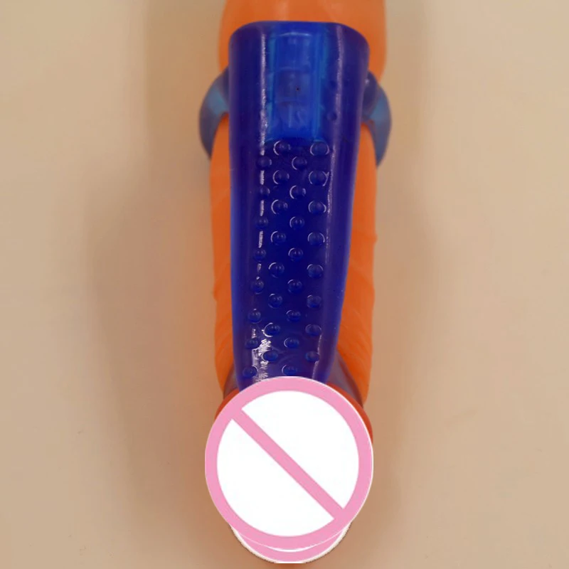 Вибрирующее кольцо для пениса вибратор с языком Кольца клитора интимные товары