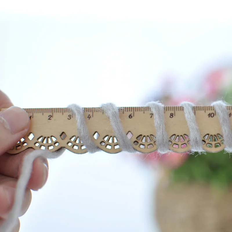 Длинная окрашенная шерстяная пряжа для ручного вязания градиентная 100 г/клубок