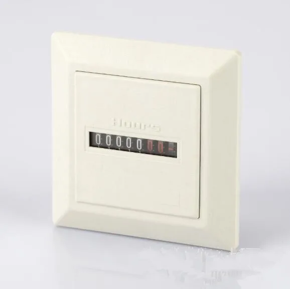 Белый AC24V 110V 220 240V 50HZ 0 99 999.99H механический счетчик моточасов HM 1|50hz| |