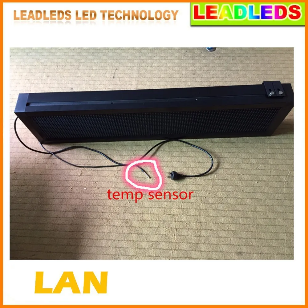 Наружный светодиодный индикатор Движения сообщений P10 RGB дисплей температуры и