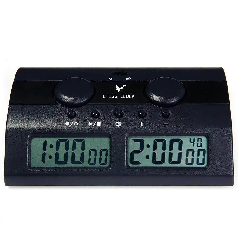 LEAP PQ9902C Digital Chess Clock I-go Count Up Down Timer for Game Competition | Спорт и развлечения