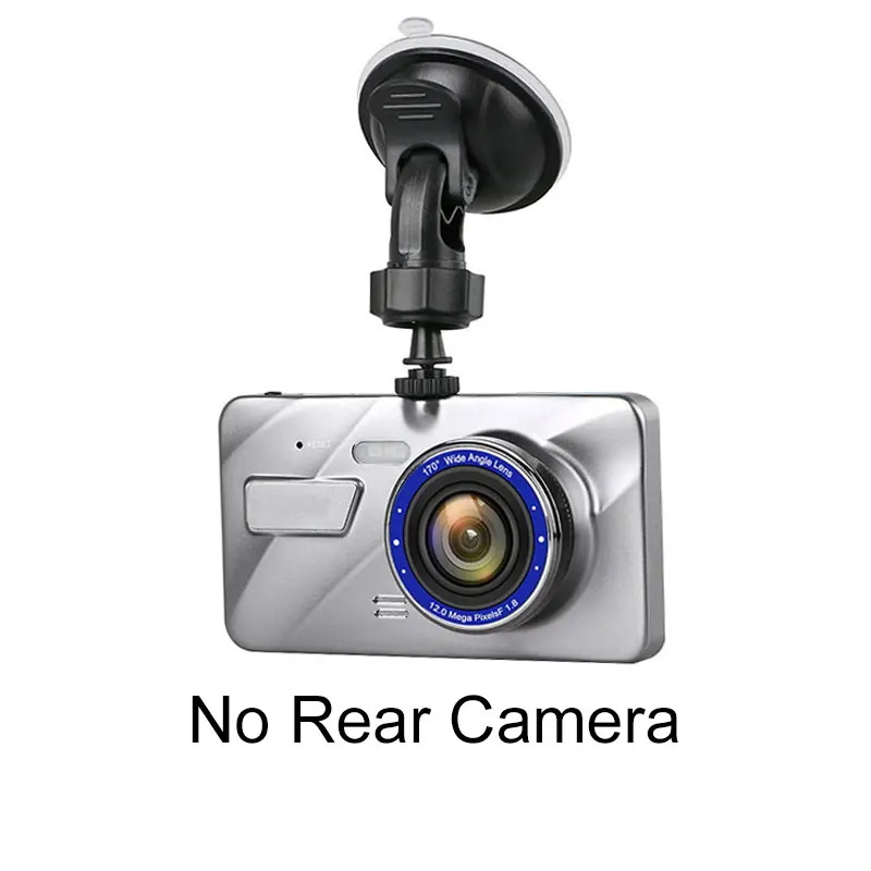 Single Lens Olysine, 4 дюйма, Full HD, 1080 P, Автомобильный видеорегистратор, камера с двумя объективами, видеорегистратор с ips экраном, видеорегистратор для вождения, видеорегистратор, Автомобильный регистратор - Название цвета: Single Lens