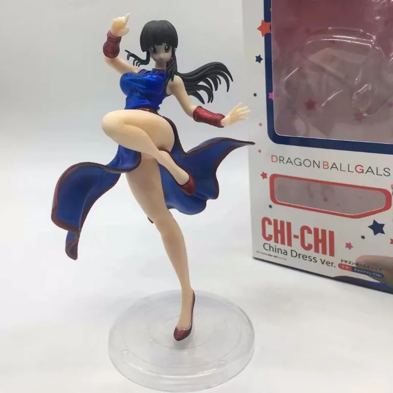 Бесплатная доставка 8 &quotDragon Ball Z Аниме Чичи Чи-Чи китайское платье вер. В коробке 20