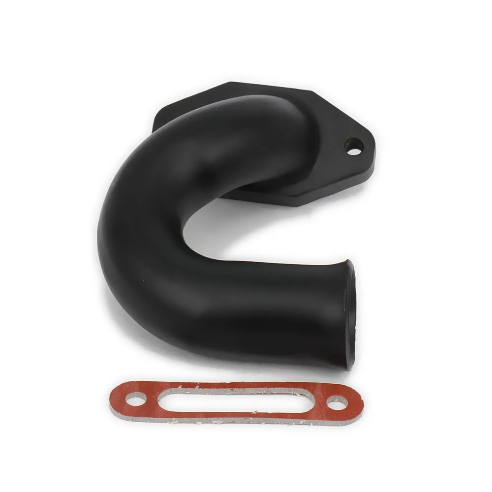 RCAWD полированный Выпускной боковой коллектор + прокладка из алюминиевого сплава