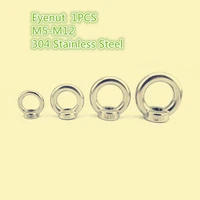 1pcs yt544 304 stainless steel eyenut liftin lifting nut m681012