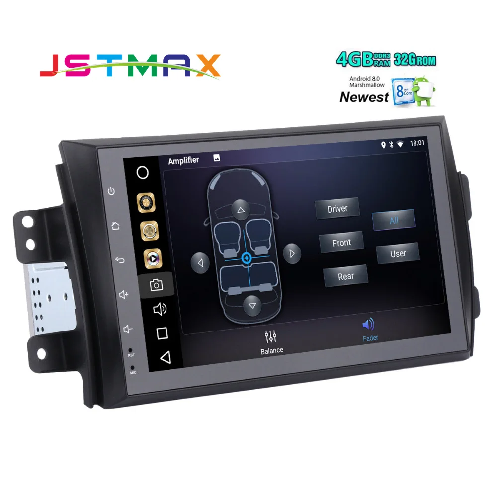 1Din 9 &quot4 GB + 32 автомобиль радио для Suzuki sx4 Android 8 0 руль Octa Core автомобильный gps плеер