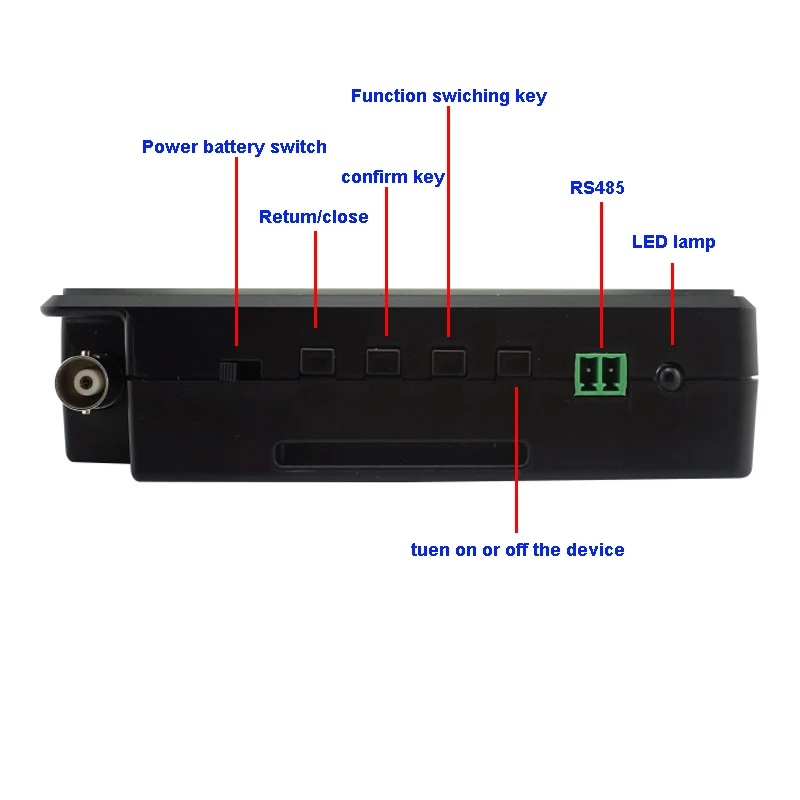 4 дюйма 5 в 1 8MP H.265 IP камера тестер 5MP AHD TVI CVI CVBS Поддержка PTZ контроль безопасности CCTV