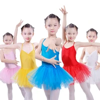 kids ballet ballerina tutu dancing dress girl leotard gymnastics ballet clothes children suspenders kids dance dress costume