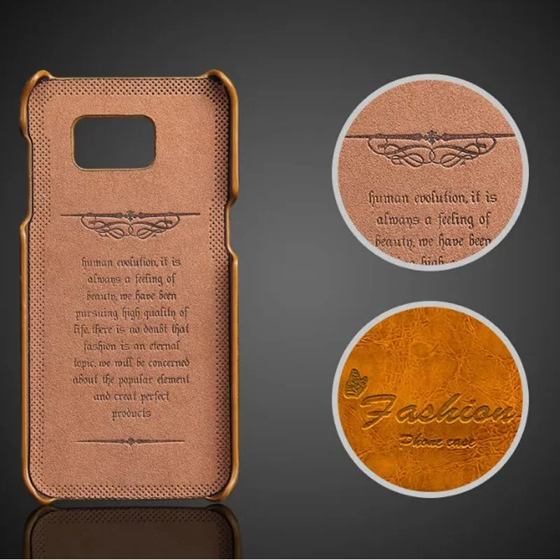 HC55 Старинные S7/S7 Крайний Случай Кожаный Бумажник Слот Для Карты Fundas Samsung Galaxy Edge/S6/S6