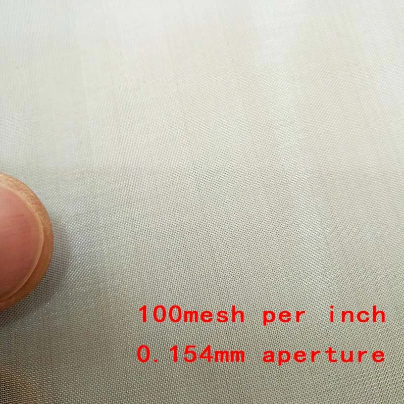 Проволочная сетка из нержавеющей стали SS304 80/90/100 Тканое сито апертура 0 15/0 17/0 2 мм