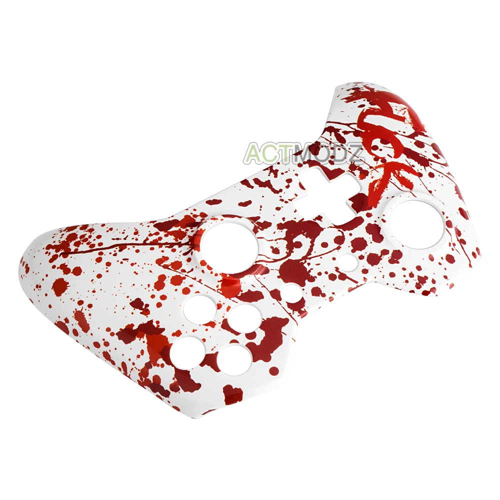 Спереди Корпус В виде ракушки Лицевая панель чехол для Xbox One контроллер крови fuxk |