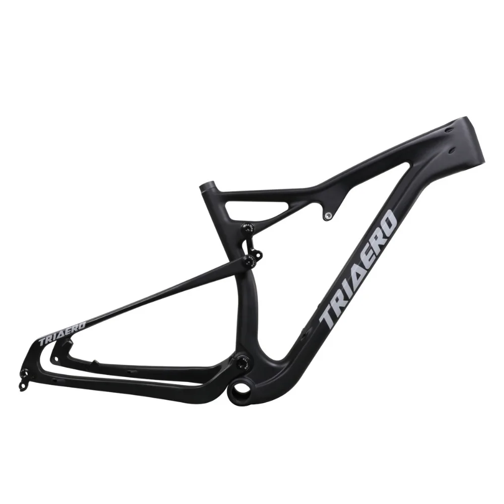 TRIAERO 29ER углерод XC двойная подвеска boost 148*12 мм UD matte BB92 карбоновая рамка|carbon bike frame|bike
