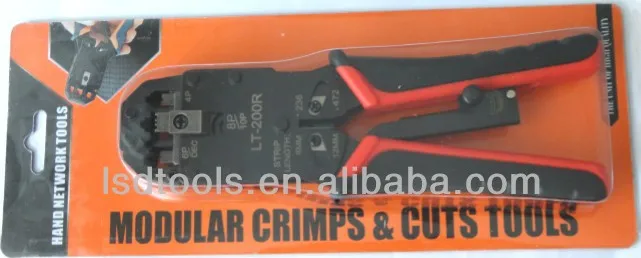 Сетевой модульный обжимной инструмент для кабеля Rj45 Rj11 Rj12 10p/8p 8c/6p/4p|modular crimping