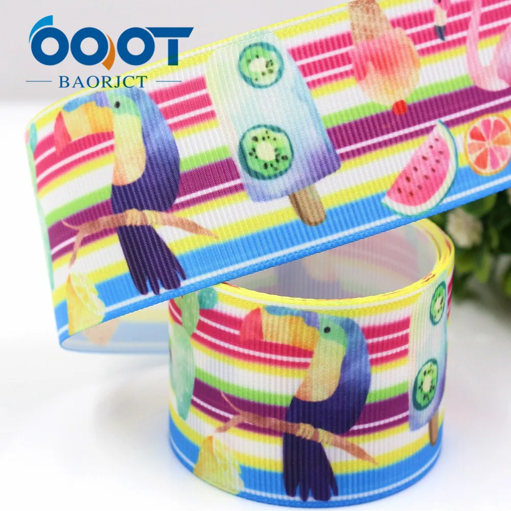 Мультяшные ленты OOOT BAORJCT 183261 38 мм 10 ярдов Термотрансферная печатная корсажная