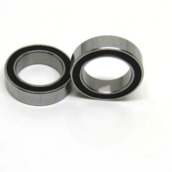50 шт./лот 15x21x4 мм 6702RS 6702-2RS 6702 2RS шарикоподшипники 15*21*4 двойная крышка тонкая стена