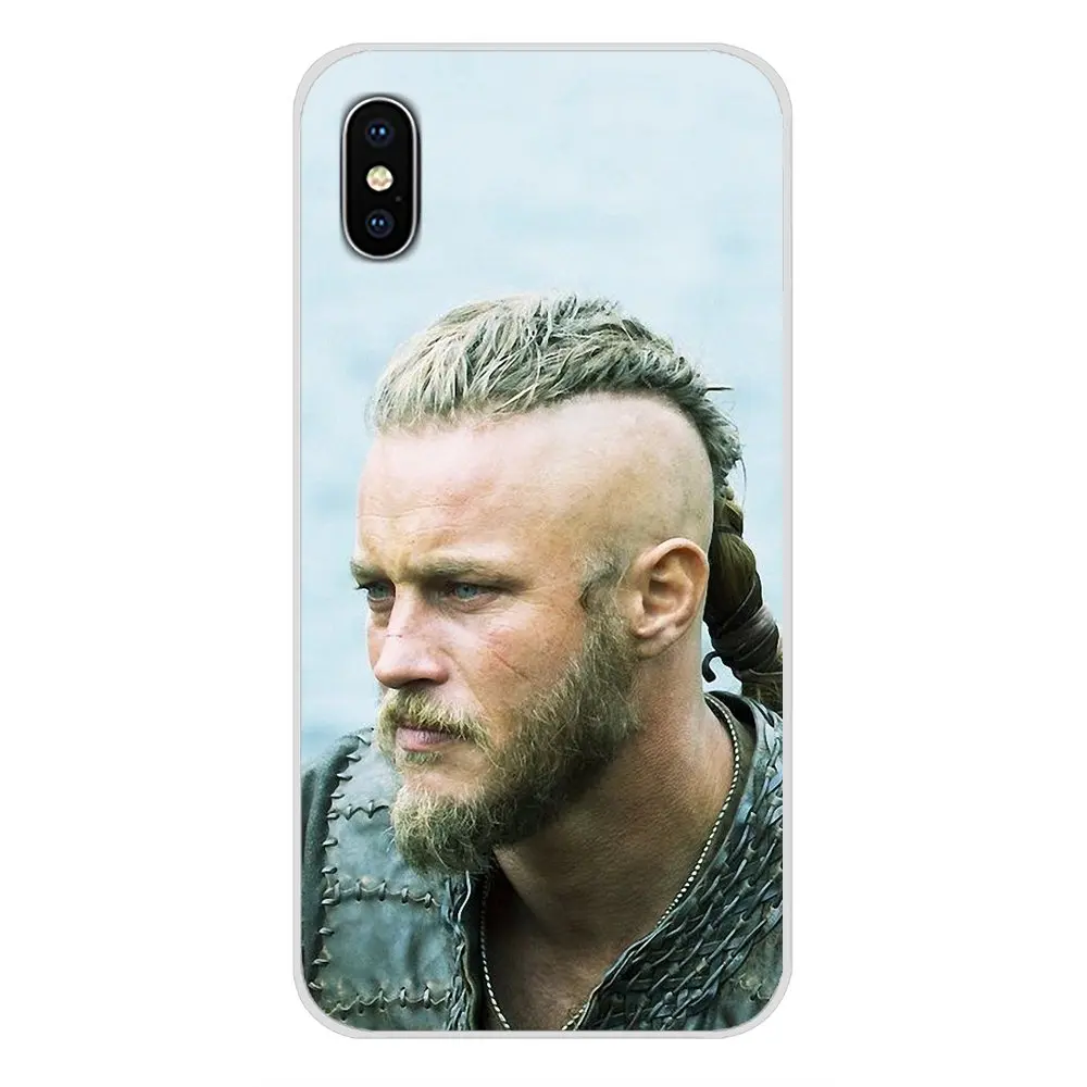 Ragnar Lothbrok Vikings для Xiaomi Mi4 Mi5 Mi5S Mi6 Mi A1 A2 5X6X8 9 Lite SE Pro Max Mix 2 3 2S прозрачный мягкий
