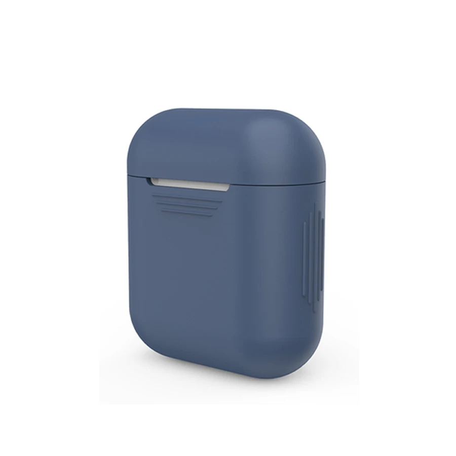 Чехол-накладка для Apple Airpods силиконовый с защитой от потери | Электроника