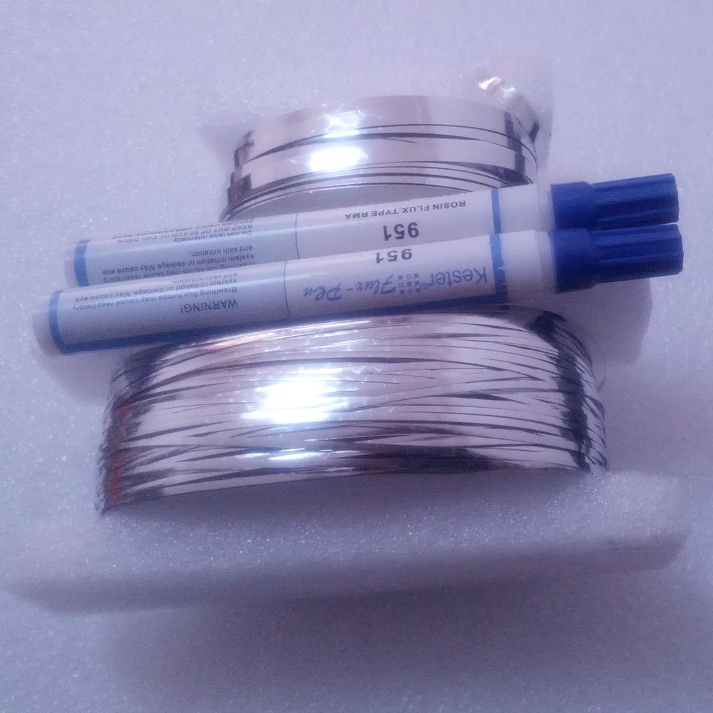 165 футов солнечная ячейка с соединенными вкладками паяльная проволока + 33 фута