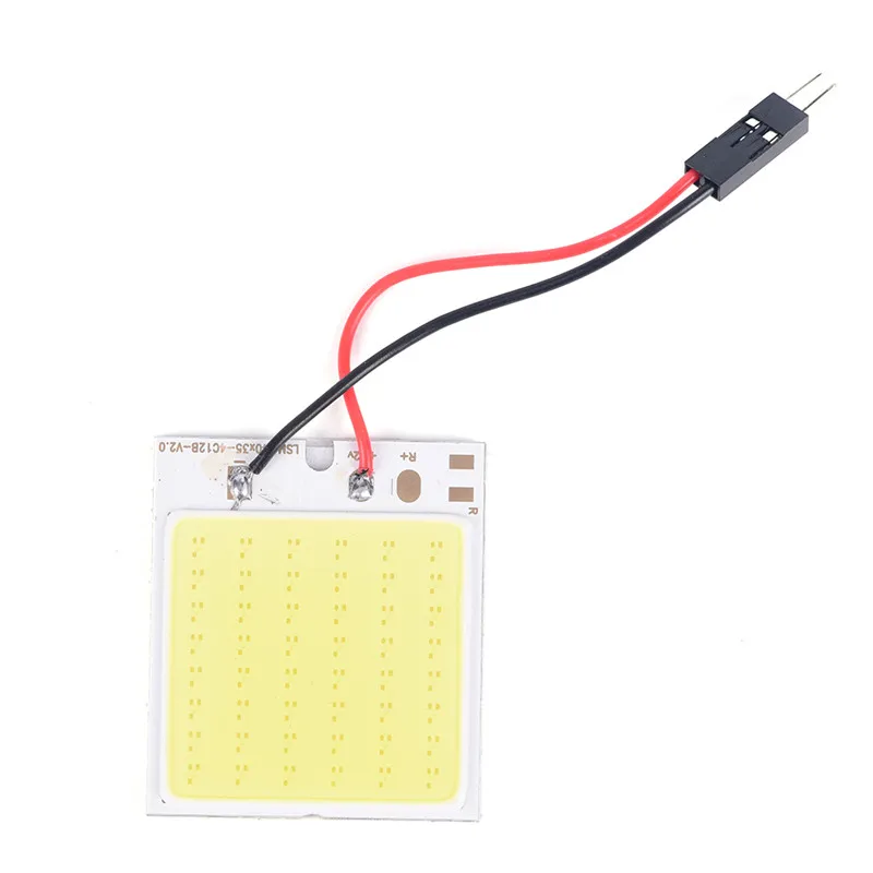 Внутренняя панель автомобиля светильник s купольная лампа + детали 48 SMD COB