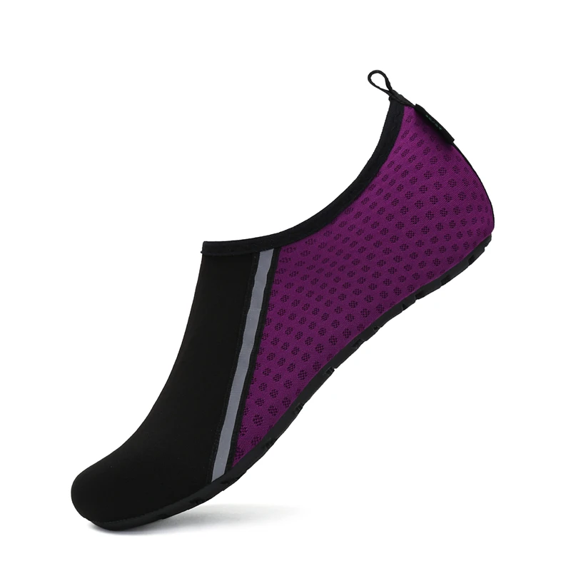 Водонепроницаемая обувь Мужская мягкая Aqua летние пляжные сандалии Дышащие носки