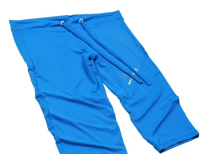 Мужские эластичные шорты-боксеры облегающие шорты до колена из спандекса |