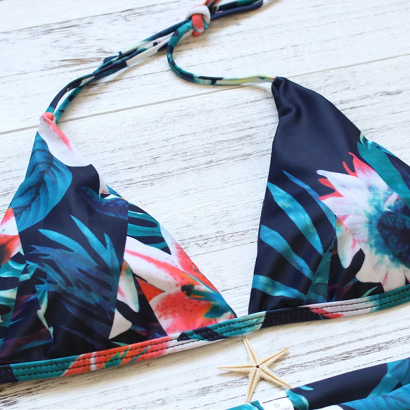 Милое деревенское сексуальное бикини 2017 Классический женский комплект