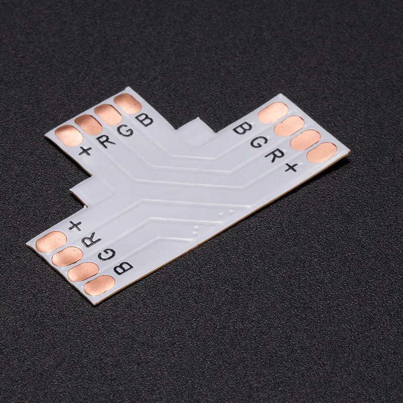 Светодиодный полосы аксессуары RGB/RGBW FPC быстрый разъем 2 4 5 pin-8 10 12 mm под прямым углом футболка женская темно-синяя футболка с Hello рыбы