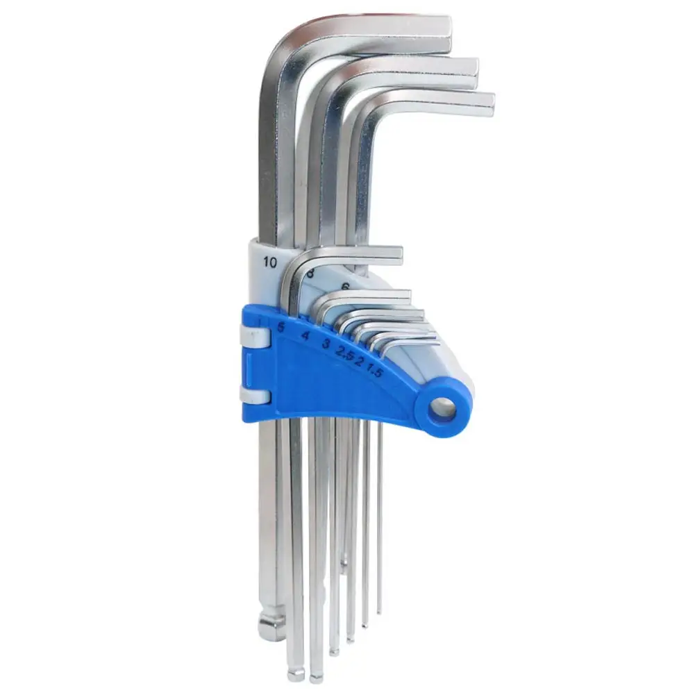 9 шт. промышленный метрический шестигранный шариковый концевой длинный