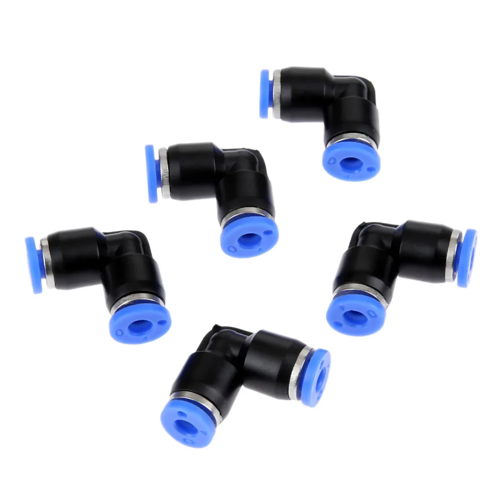 5 шт./лот пневматические детали локоть пневматический нажимной фитинг коннектор