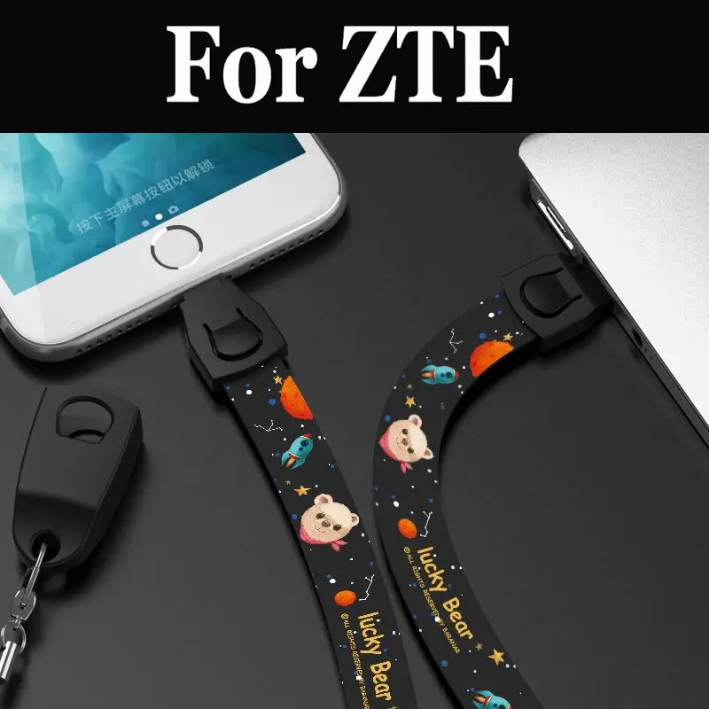 USB шейный ремешок шифоновый шнурок-чокер для ZTE Nubia M2 Lite My Prague S N1 N2 V18 X Z11 Z17 Z18 mini Z17S