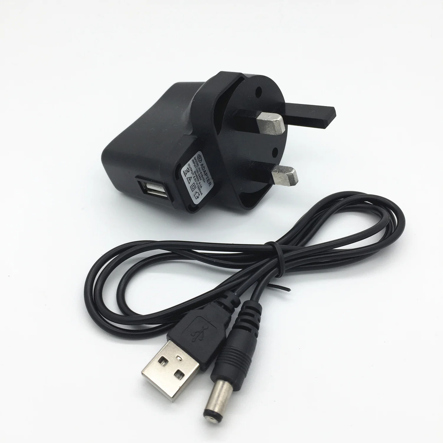 Free Shipping US AU EU UK Wall Charger &amp Cable Cord 5V 1A DC 5.5mm X 2.1mm Barrel Connector Power | Мобильные телефоны и