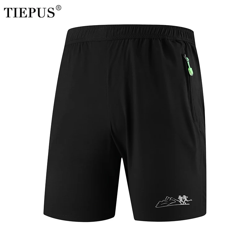 TIEPUS размера плюс M~ 6XL, 7XL, 8XL, 9XL быстросохнущие мужские шорты-бермуды мужские шорты мужские спортивные шорты