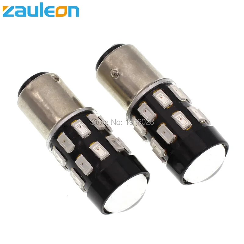 Zauleon 2 шт. S25 BAY15D P21/5 Вт 1157 светодиодный красный тормозной задний фонарь авто Замена