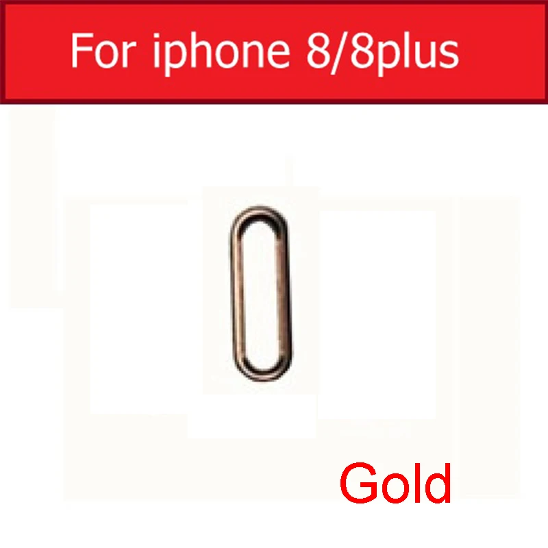8 8 Plus Gold Зарядное устройство USB разъем порт металлическая подставка удерживающее кольцо для iPhone X 7 8 Plus зарядный разъем док-станция браслет металлическое кольцо запчасти - Цвет: 8 8 Plus Gold