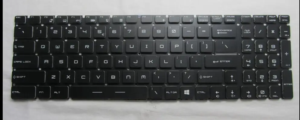 Новая клавиатура для MSI PE60 PE70 PX60 GE72 WS72 WT72 GT72S GS72 GT63 GT76
