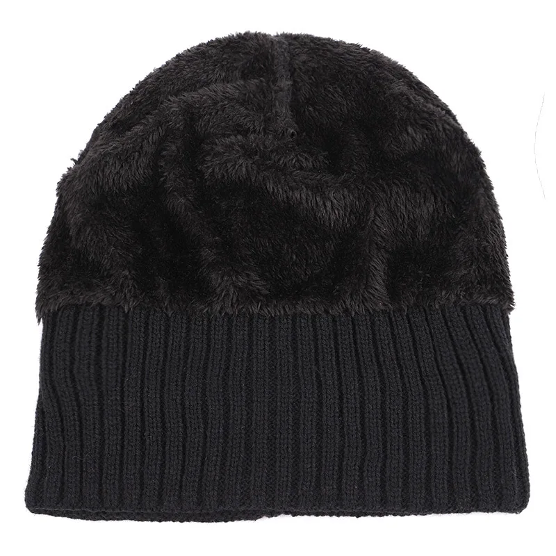 2018 Winter Patchwork Wool Knitted Hat Male Brand Fashion Flocking Unisex Hip Hop Skullies Beanies Thick Warm Caps Female |