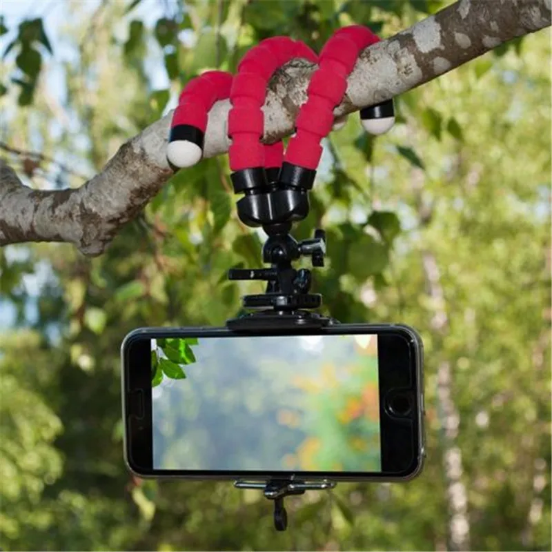 Гибкая Осьминог Губка Штатив для iPhone samsung Xiaomi huawei Мобильный телефон Смартфон Go pro