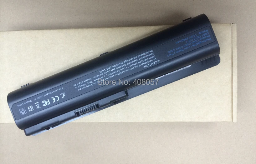 Аккумулятор на 5200 мА · ч для Compaq Presario CQ50 CQ71 CQ70 CQ61 CQ60 CQ45 CQ41 CQ40 HP Pavilion DV4 DV5 DV6 DV6T G50 G61 |