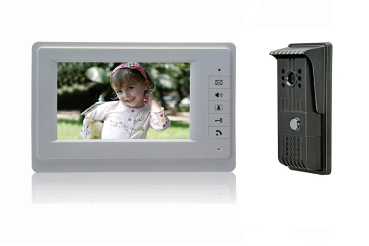 Видеодомофон с 7 дюймовым экраном 600TVL|intercom video door phone|video phonedoor phone |