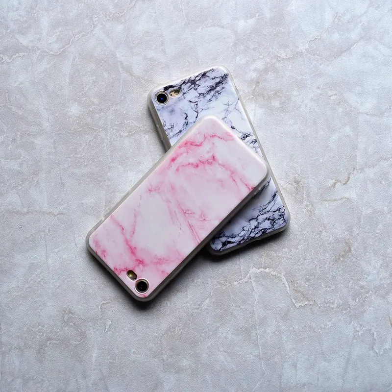 Горячий Мраморный Камень Шаблон мягкий силиконовый Чехол Для iPhone 6 Крышка iphone S