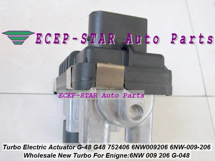 Турбо электронный привод Turbo Electric BOOST Wastegate Actuator G48 G048 752406 6NW009206 6NW 009 206 206|turbo electronic
