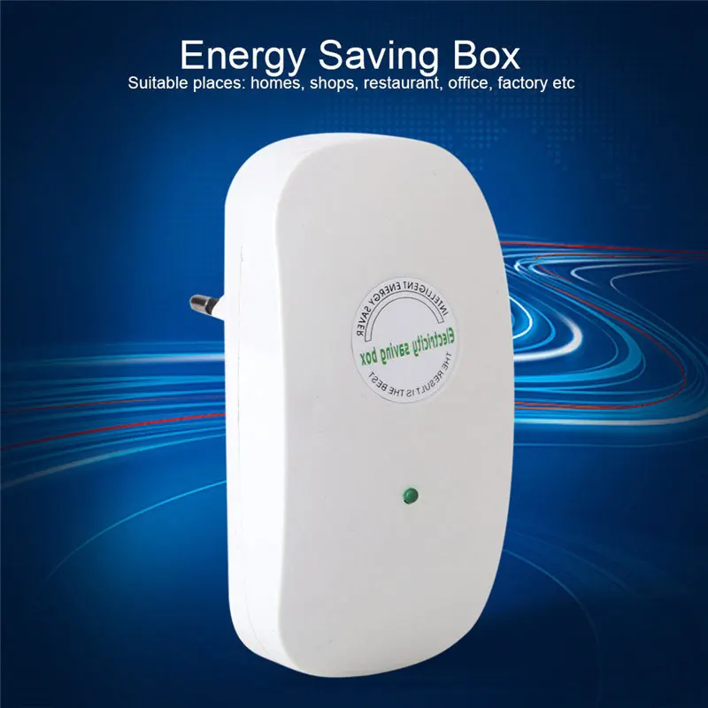 Мощность Saver США Plug Великобритания ЕС Разъем коробка сохранение 30% правил 110 В