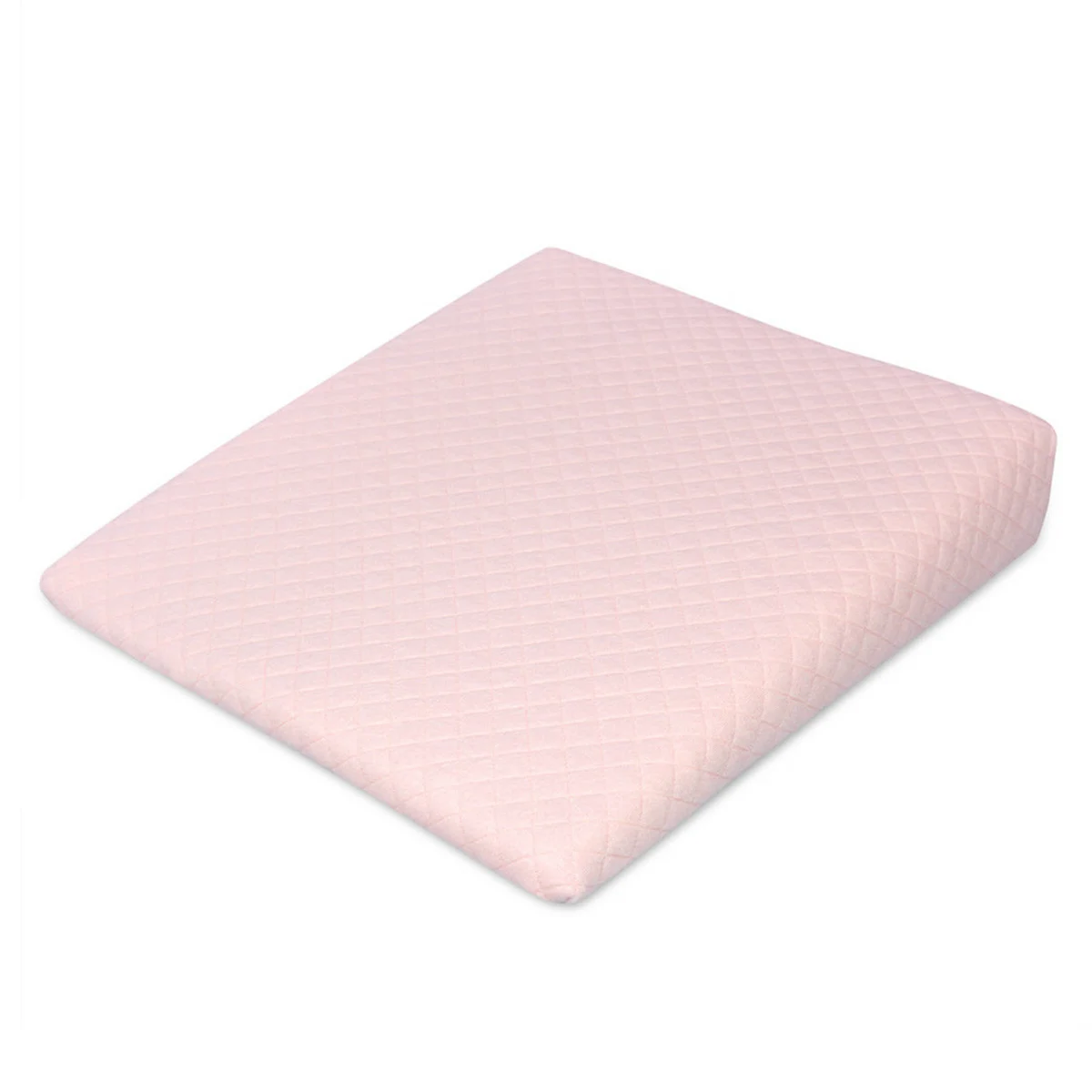 Triangle - Pink Подушка для игрушечной кроватки для ребенка, противоопрокидывающийся матрас, хлопковый съемный чехол, формирующая Подушка для новорожденного - Цвет: Triangle - Pink