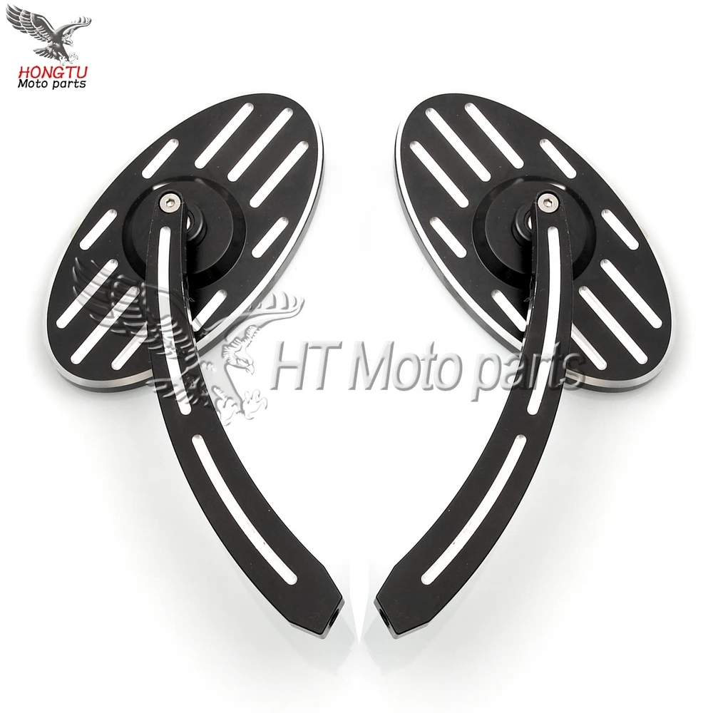Универсальное зеркало Ellipse CNC для Harley 883 1200 XL Dyna V-Rod Fat Boy Road King Glide Softail Steed Vulcan Drag Star |