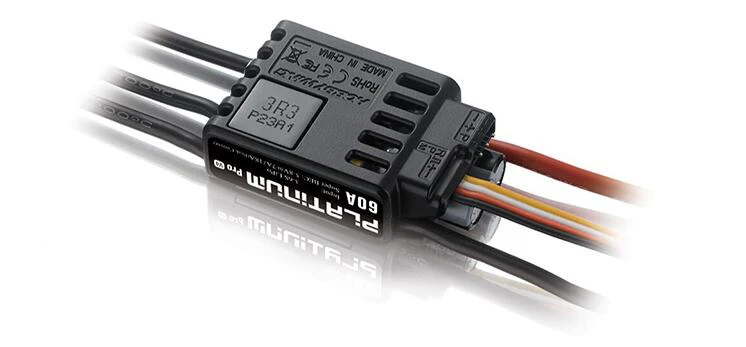 Оригинальный HobbyWing Platinum PRO V4 60A ESC (3S 6S) для 450 480 класса Heli (Пропеллер: 325 360 мм)|Детали