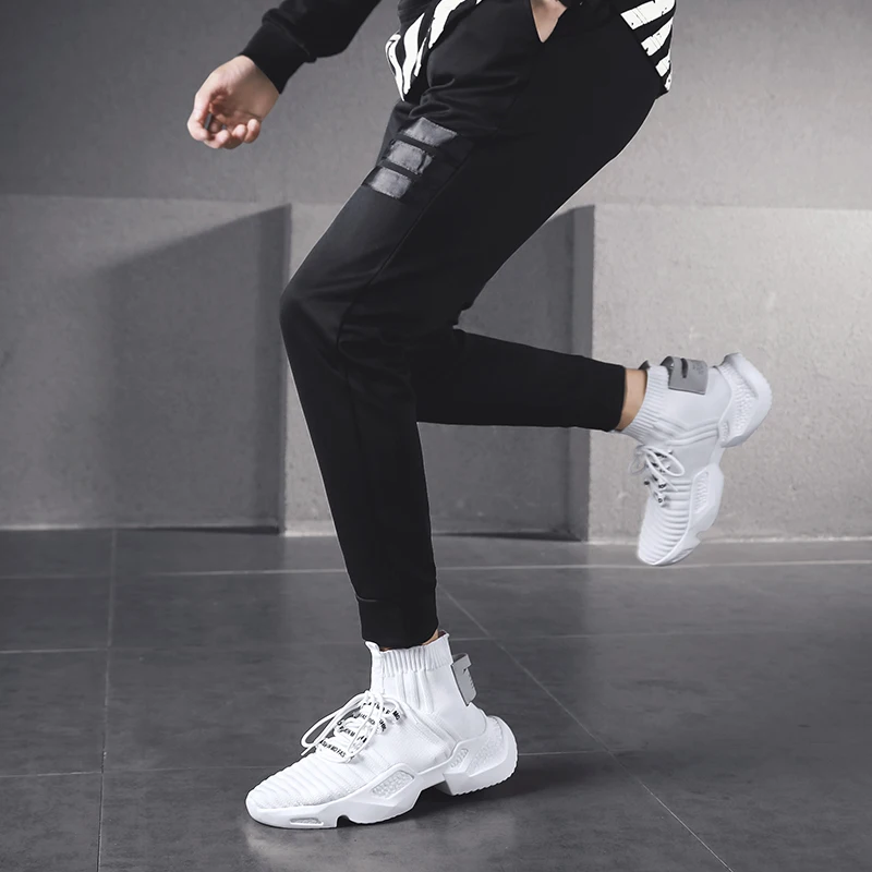 Hemmyi/мужские кроссовки; chaussure homme; Весенняя дизайнерская обувь на толстой подошве для бега, фитнеса; дышащая уличная спортивная обувь; мужские кроссовки