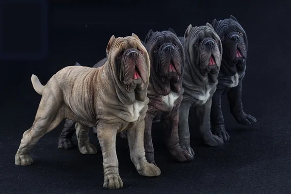 

Mnotht 1/6 Neapolitan Mastiff Dog for Action Figure Sence DIY 001 002 003 004 Neapolitan Mastiff Model For 1/6 Toys
