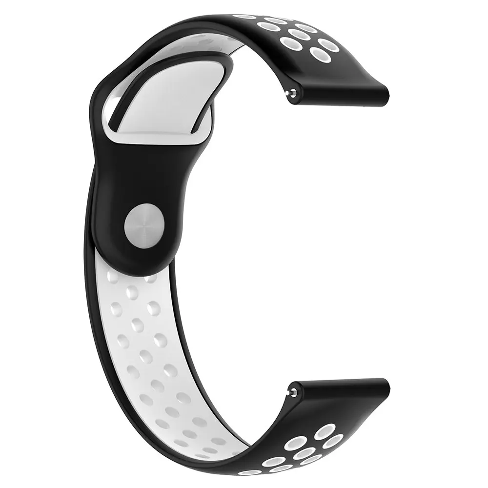 Спортивный силиконовый ремешок для samsung gear S3 Frontier, 22 мм, ремешок для часов Galaxy Watch, 42/46 мм, gear S2, классический спортивный ремешок, 20 мм
