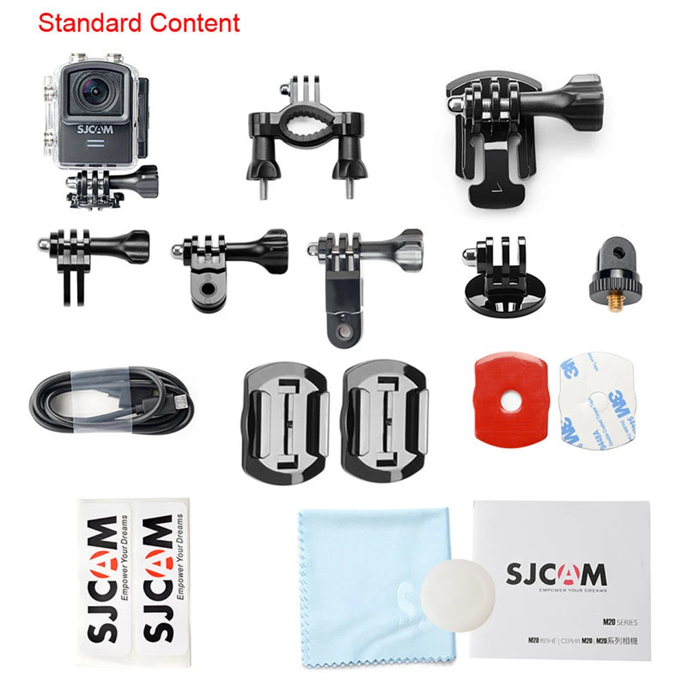 Оригинальная SJCAM M20 AIR MINI Спортивная Экшн камера Камера 1080 P Full HD WI FI 1 5 &quotЭкран мини