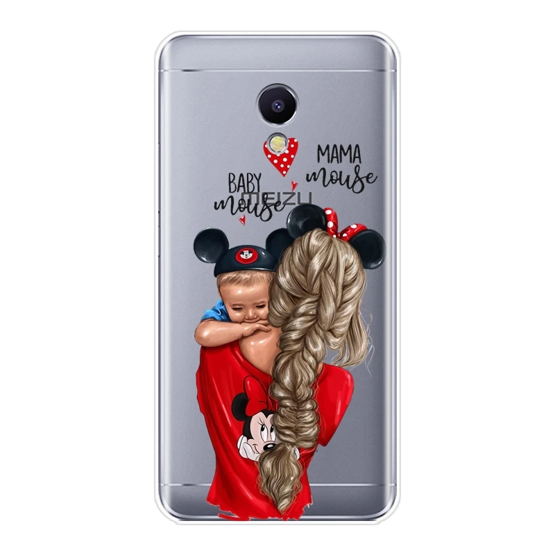 No.6 Чехол-накладка из ТПУ для телефона Meizu M6 M6S M6T M5 M5C M5S M3 M3S M2, мягкий силиконовый чехол для телефона Meizu M6 M5 M3 M2 Note - Цвет: No.6